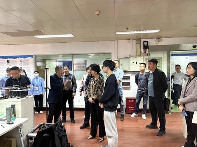 蘭州新區西岔園區管理委員會來校交流創業孵化器管理服務